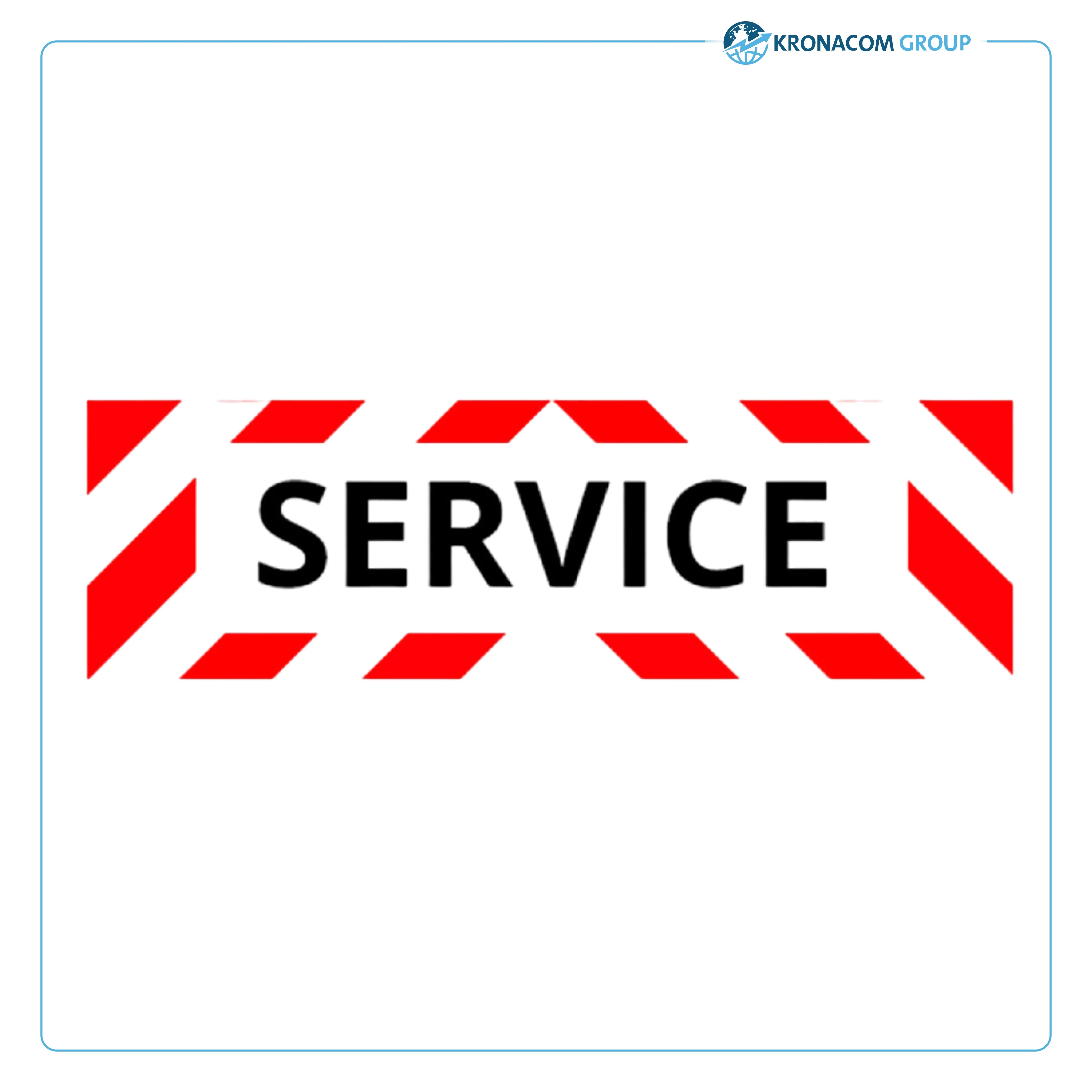 Panneau Service Adhésif